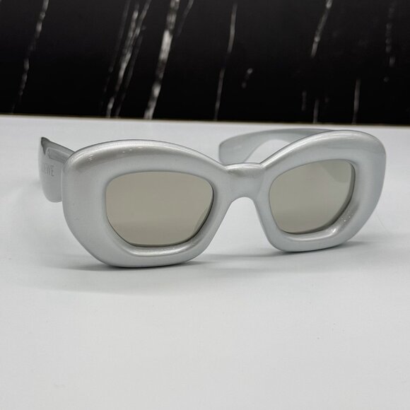 NEW LW40117I 20C LOEWE SILVER UNISEX LOEWE SUNGLASSES main image 10